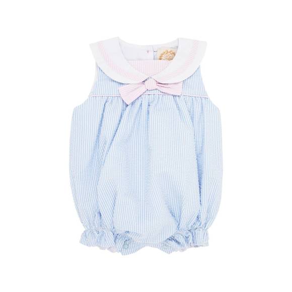 SoBro Seersucker Sayre Sunsuit by The Beaufort Bonnet Company